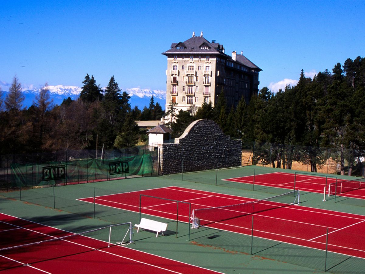 Terrains de tennis à Font Romeu